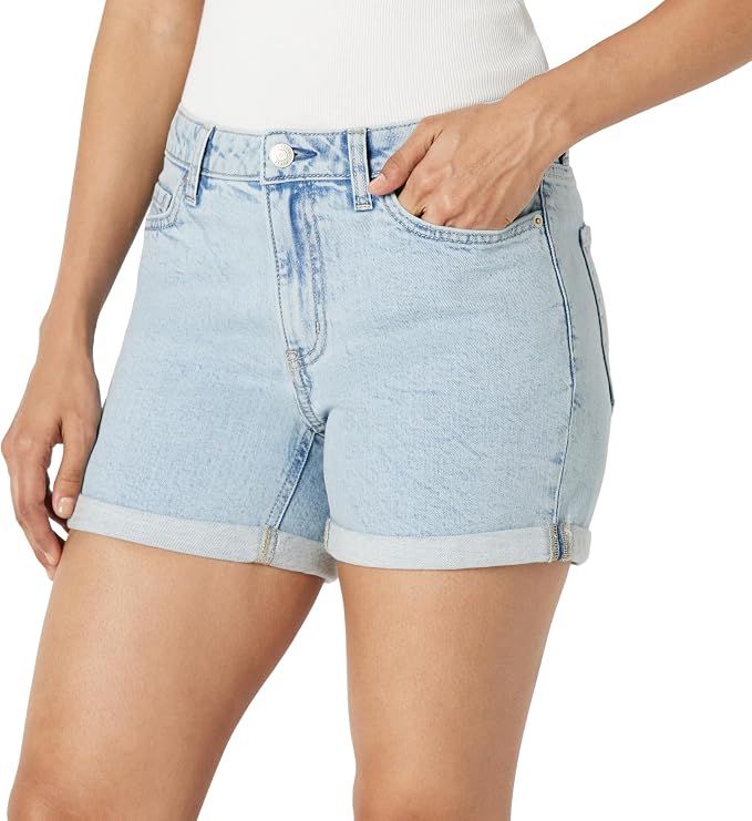 Women's Medium Stretch Slim-Fit Mid-Rise 4" Jean Short