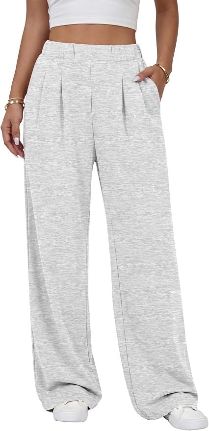Womens Wide Leg Baggy Sweatpants