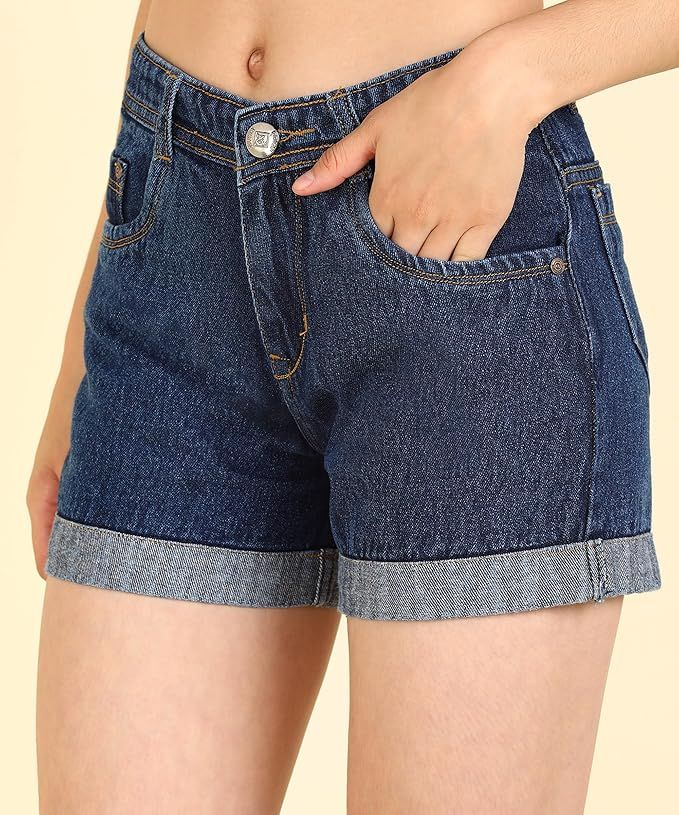 Women's Denim Boyfriend Shorts