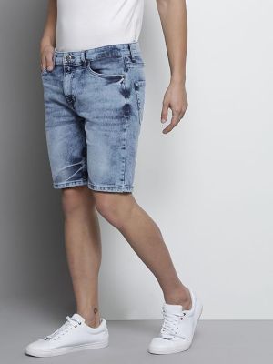 Men's Straight Fit Denim Shorts