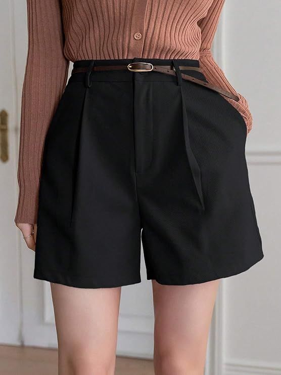 Product Women’s Western Shorts – Trendy Knee Length Casual Bottoms Image